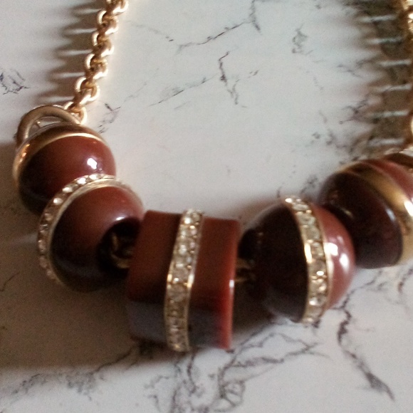 Vintage Chunky Statement Necklace - Picture 2 of 11
